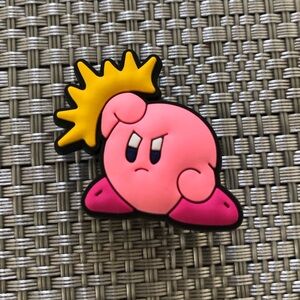 5/$10 Kirby crocs charm